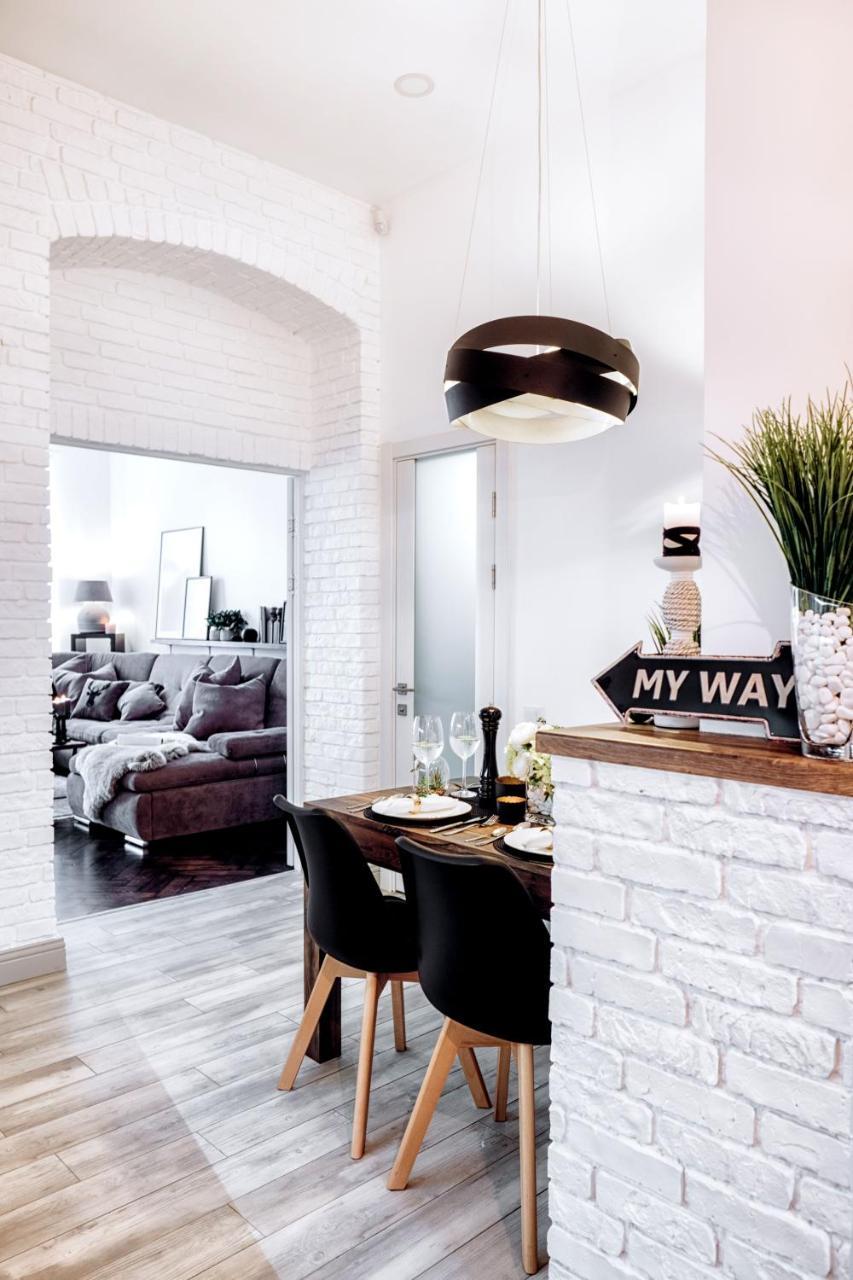 Scandinavian Style Of Lux Apartments In Lviv Dış mekan fotoğraf
